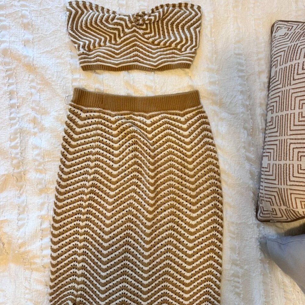 Knit Two Piece Outfit